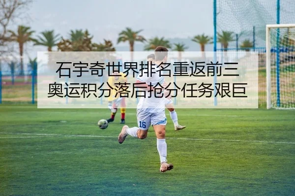石宇奇世界排名重返前三 奥运积分落后抢分任务艰巨